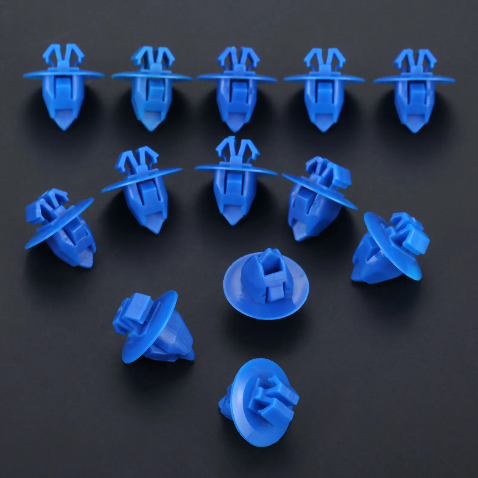

50PCS Car Fastener 8mm Hole Guard board Shield Retainers Push D126 Nylon Rivets Clips For Toyota Camry Han Landa