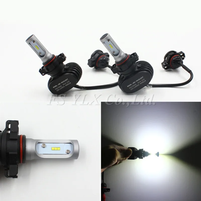 

Car LED Headlight 5202/H16(EU)/PSX24(JP) Led PLug&Play All In One 50w 6000K Xenon White Auto LED Bulbs For Universal Car