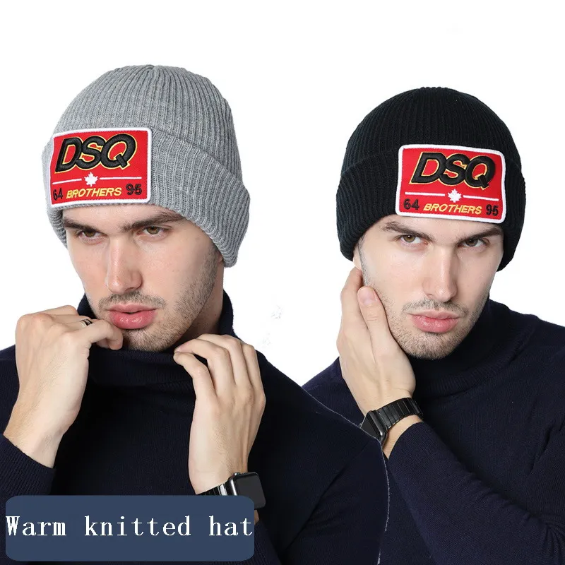 DSQICOND2 Merek Baru Skullies Beanie 