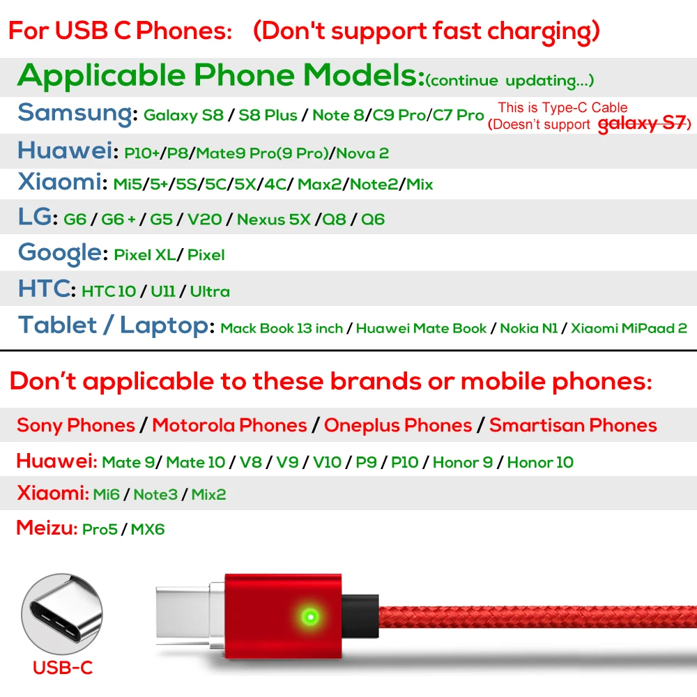 TOPK AM21 كابل مغناطيسي نوع-C كابل و المصغّر usb كابل النايلون مضفر مزامنة بيانات الهاتف المحمول كابل شحن سامسونج Xiaomi