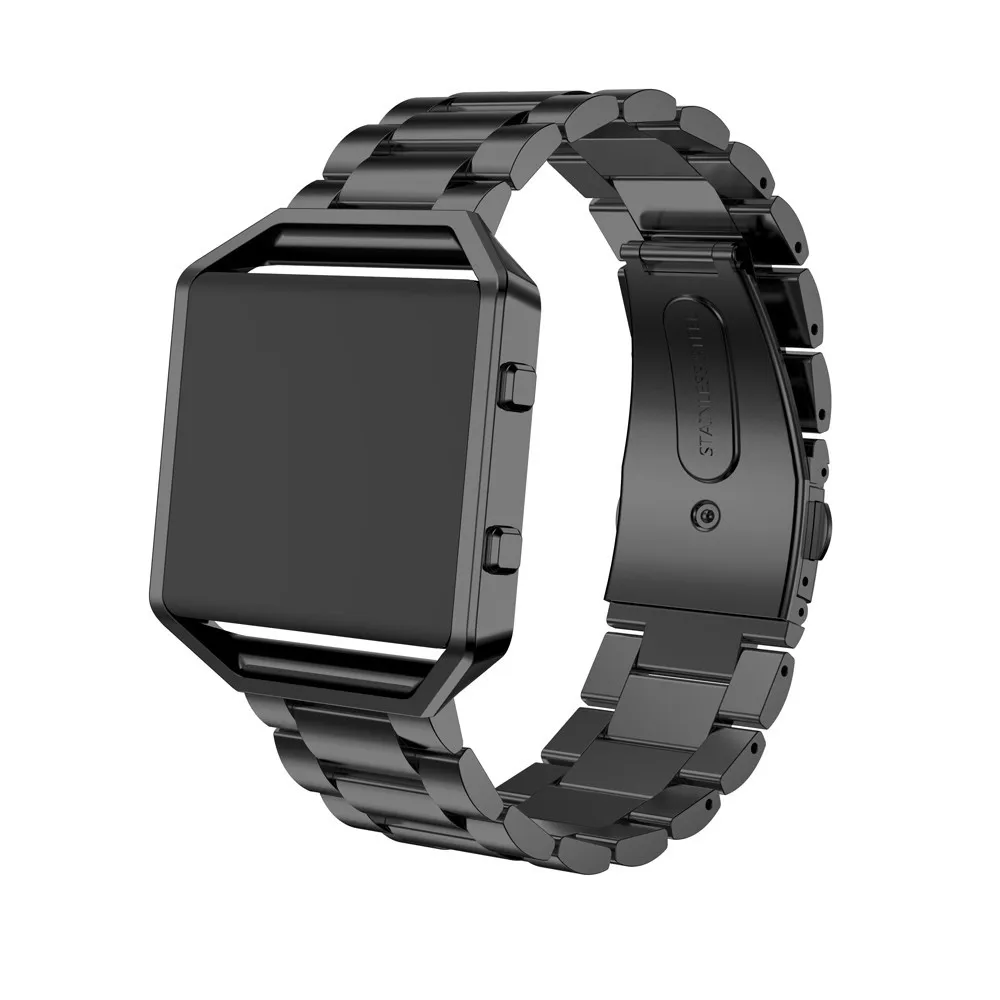 

Replacement Stainless Steel Wrist Strap For Fitbit Blaze Strap Band Bracelet For Watch Bands Accessories