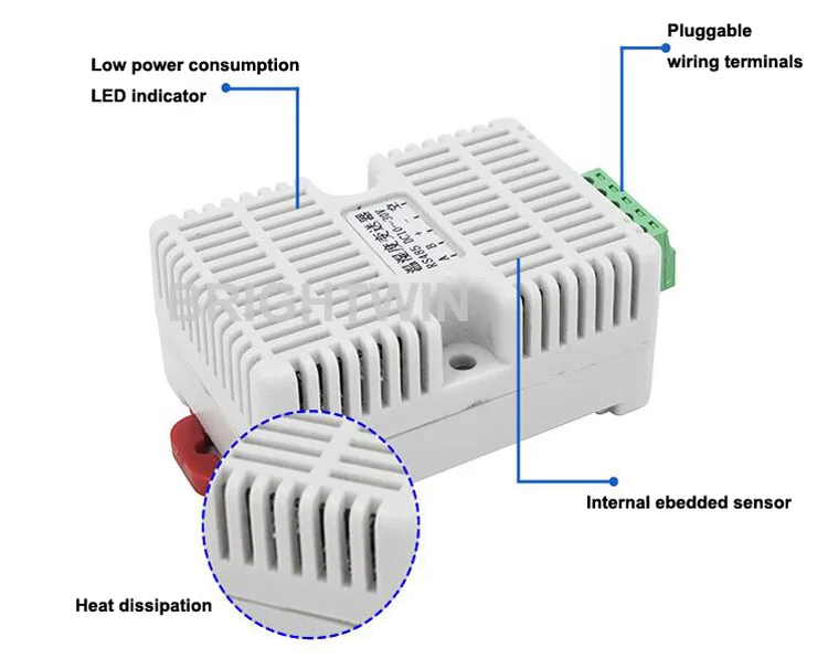 humidity and temperature sensor modbus