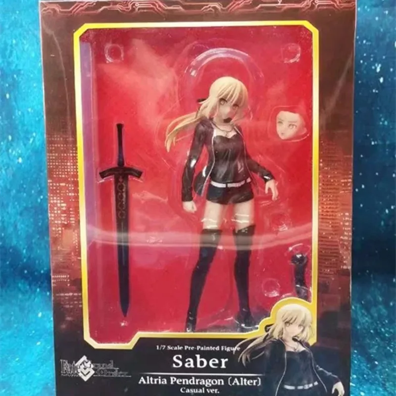 Fate Grand Order Saber Altria Pendragon [Alter] ПВХ фигурка|Статуэтки и миниатюры| |
