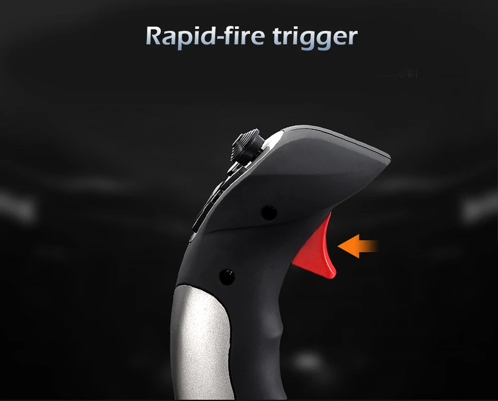  PXN PRO 2113 4 Axles Fixed Reliable Flying Game Rocker Joystick Simulator Professional Gaming Contr