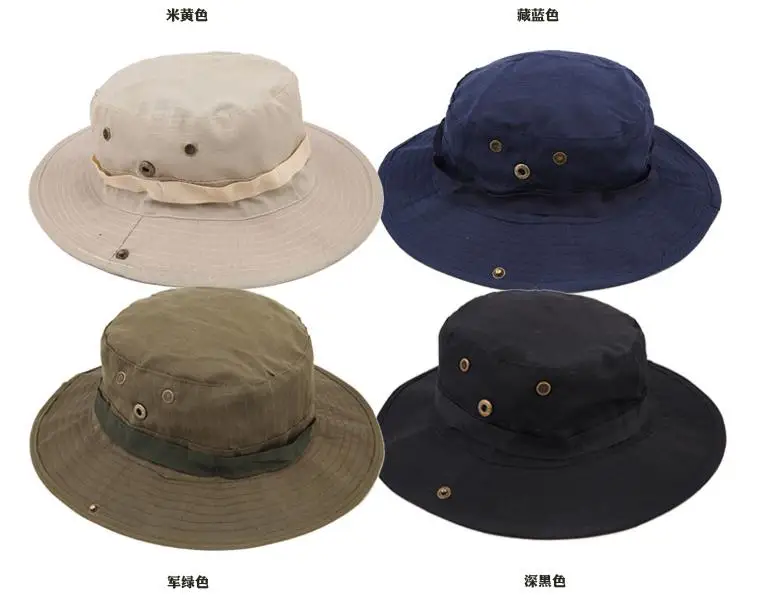 32 цвета, НОВАЯ шапка для рыбалки, весенне-летняя шляпа для кемпинга, пеших прогулок, солнцезащитная Кепка, рыбацкая круглая оправа, Панама, шапки для женщин и мужчин