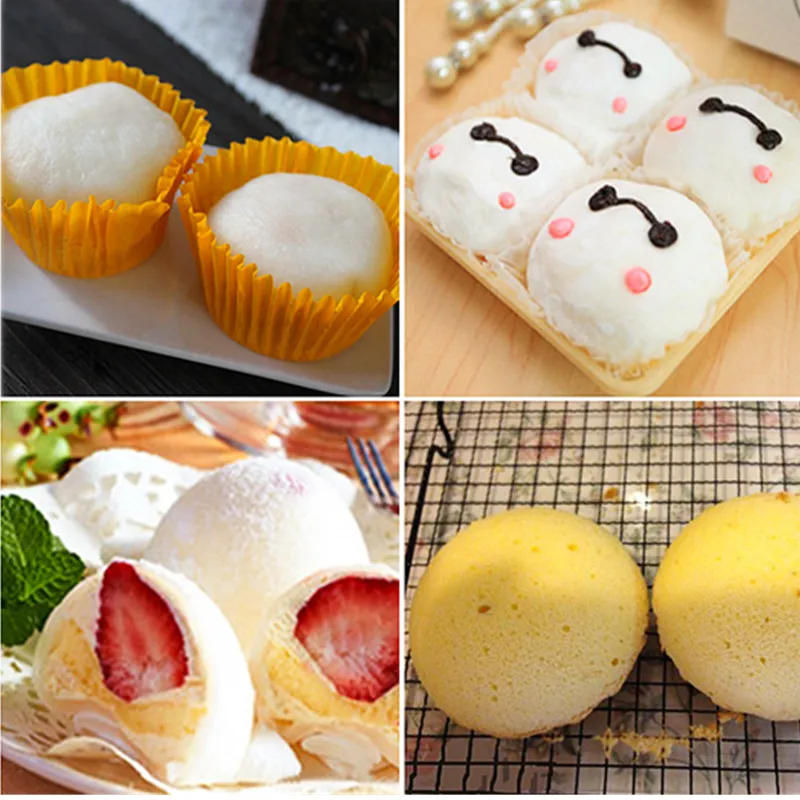 4 шт. 3D формочки из алюминиевого сплава для бомбочек ванны|baking pastry|bath bomb moldpudding mold |