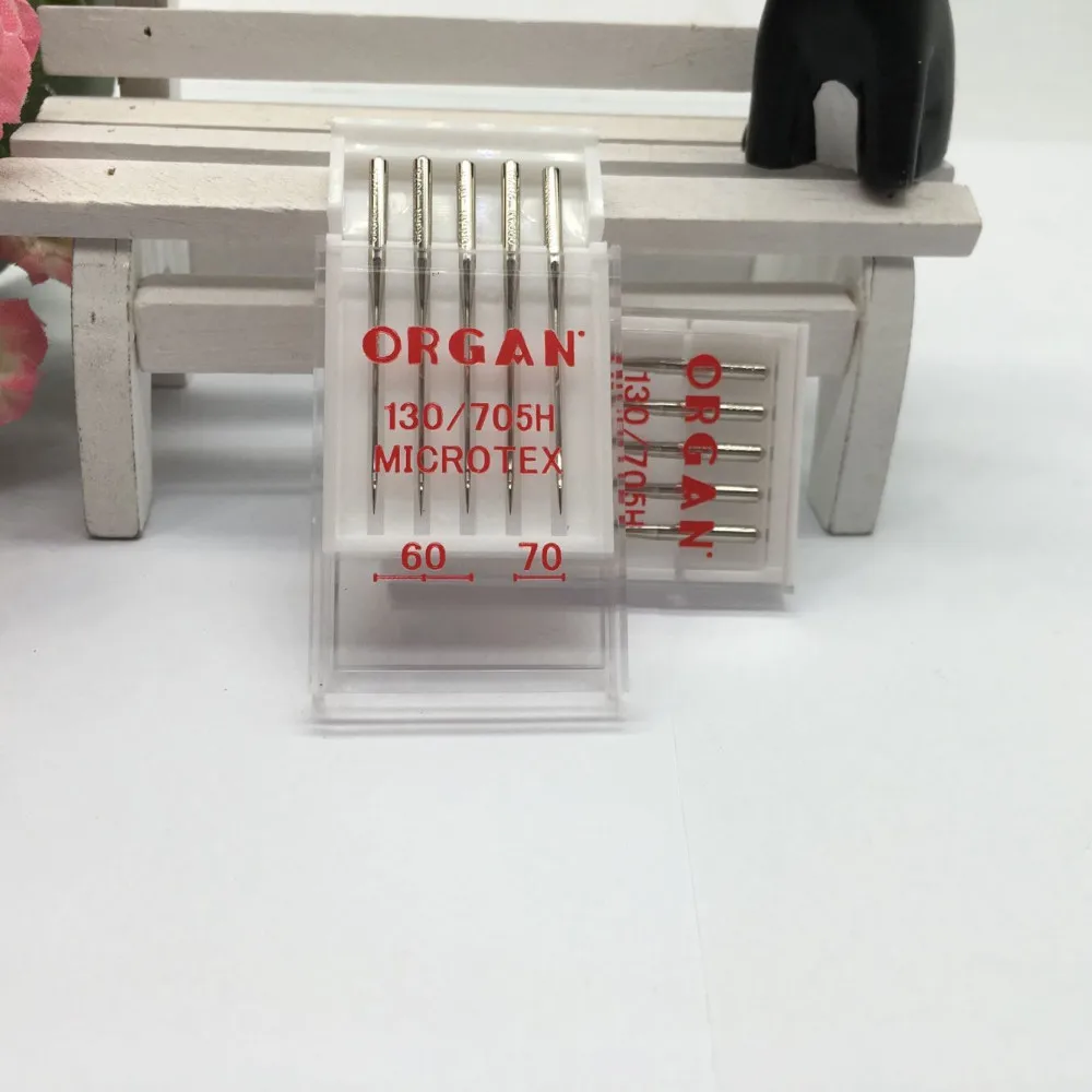 

Organ Needle Domestic Sewing Machine Parts Microtex Sewing Needles 70/10 ESpecially Good For Microfabrics Silk etc (1pack=5pcs)
