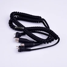 2 шт. шнур спиральный Канат для электрического марафона Шиян наконечник с микромотором шнур