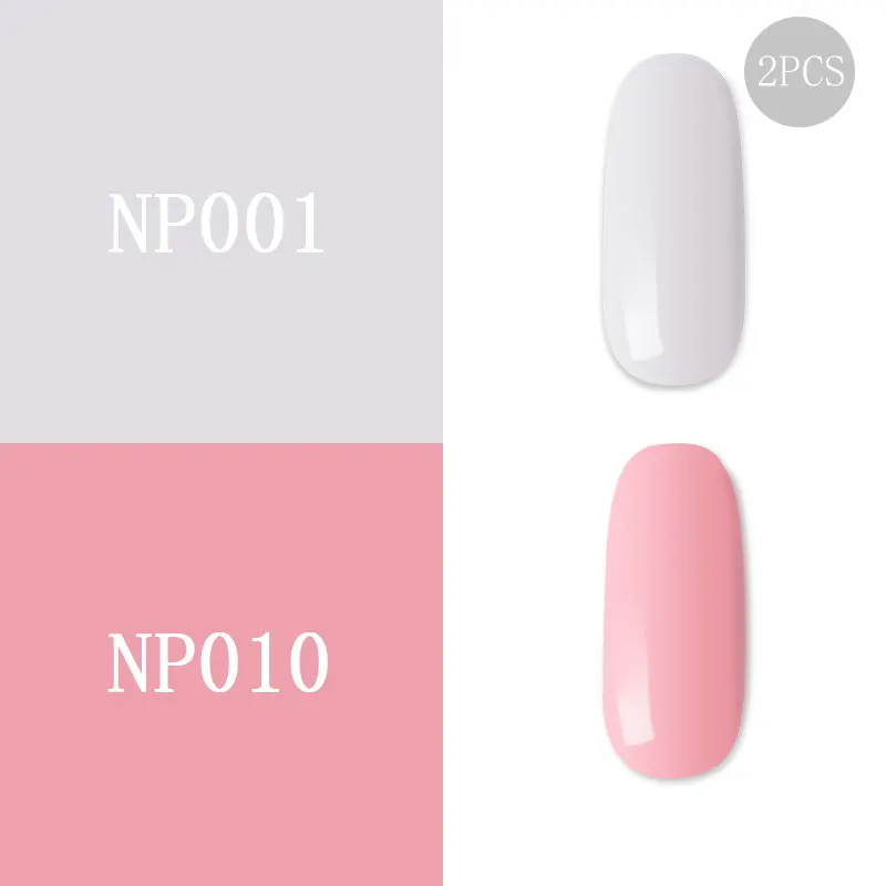 

Manicurara 2Pcs/lot Poly Gel Nail Extension Set 7.5ml Fast UV Builder Gel Use Nail Art Manicure Extension Brush Nail Form Poly