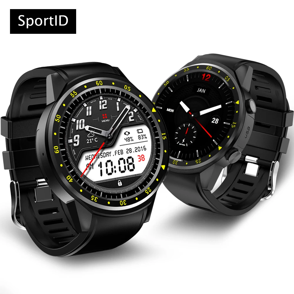 Новый смарт часы Для мужчин GPS спортивные SmartWatch F1 Bluetooth наручные сердечного ритма