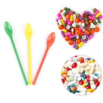 

2017 New Plastic Lab Spoon/ Spatula Microspatulas