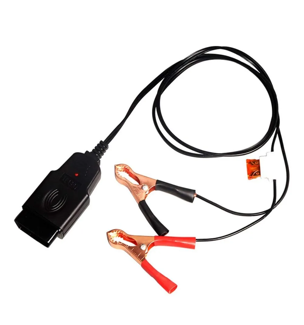 

OBD II Memory Saver Connector ECU Emergency Power Protector Electric Car Replace Battery Helper