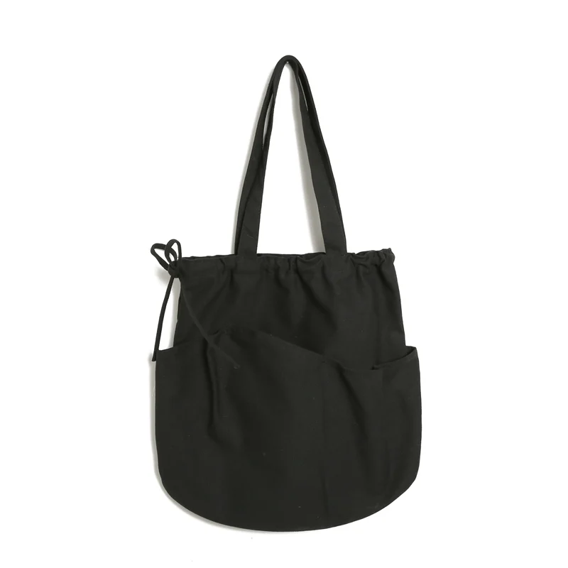 

Hot Sell High Quality Solid Shoulder Bag Canvas Women Handbag Casual Large Capacity Bag Female Totes Purses Bolsas