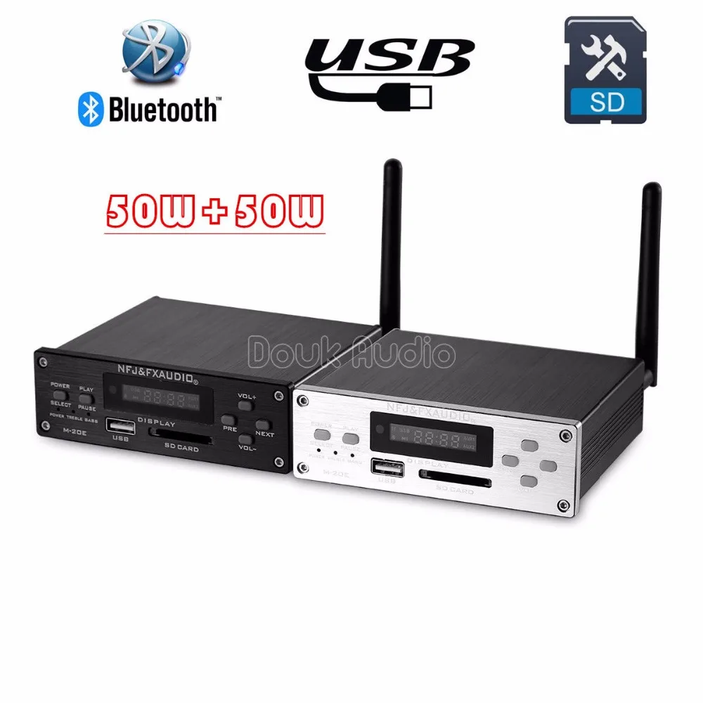 

2018 Latest Nobsound Bluetooth 4.0 Digital Amplifier High Power 50W+50W Lossless Audio Music Player Support U-Disk SD
