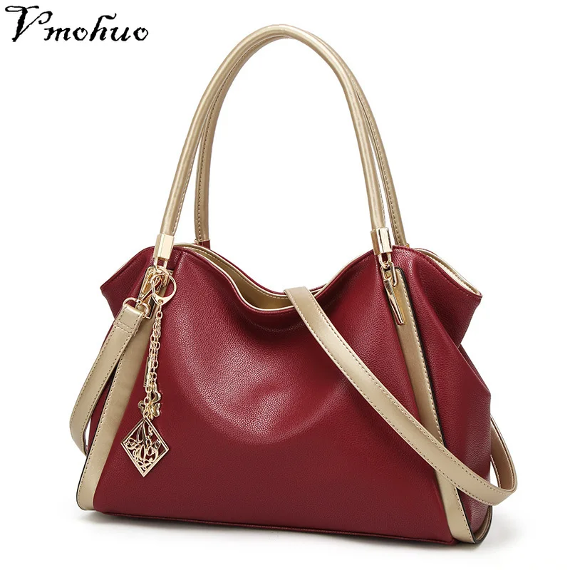 

VMOHUO Luxury Handbags Women Bags Designer Casual Tote Female Soft Pu Leather Crossbody Bags for Women Shoulder Bags Bolsos Sac
