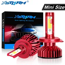 Мини фар автомобиля H7 Led H1 H3 H4 H8 H11 светодиодные фары лампы HB4 HB3 H27 Turbo 50 W 10000LM лампы для автомобильных фар автомобильная лампа 12 V
