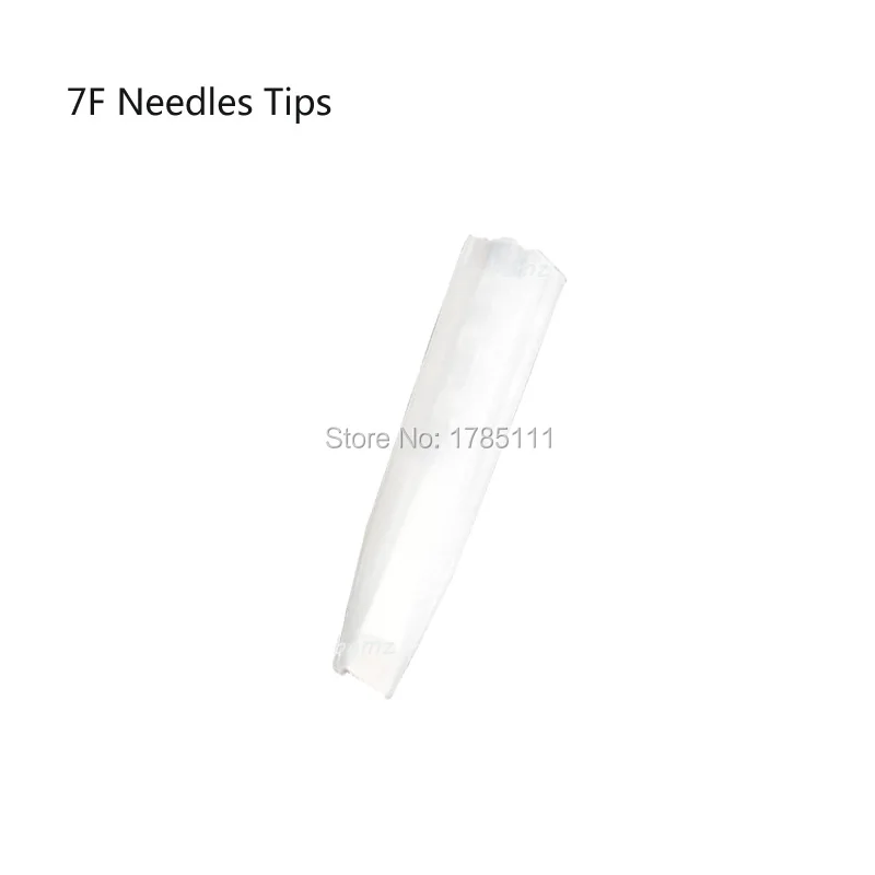 

Hot Sale 100Pcs/Lot 7R Disposable Permanent Makeup Needles Plastic Side Hole Tip Eyebrow Lip Tattoo Pen Machine Kits Supply &T