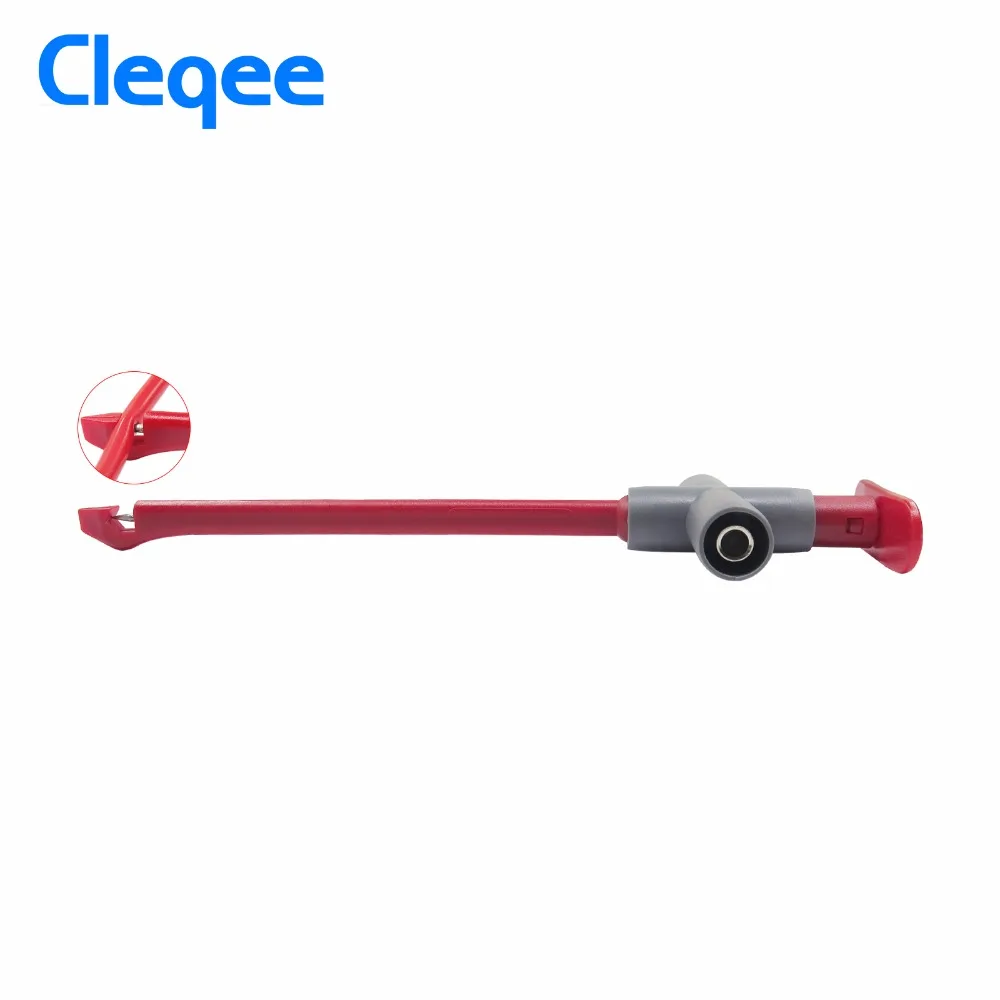 Клипса мультиметр Cleqee P5010 щуп для прокола автомобиля с вилкой типа банан 4 мм 2