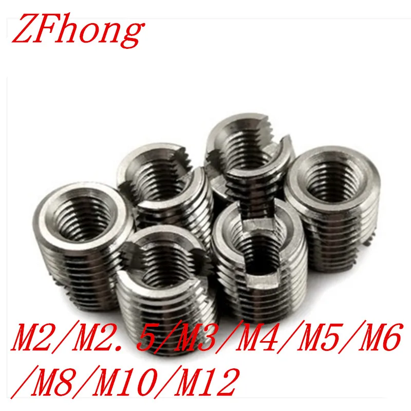 M2 M2 5 M3 M4 M5 M6 M8 M10 M12 Self Tapping insert stainless steel Screw