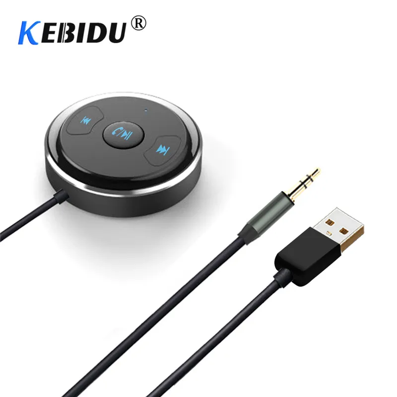 Kebidu Car Wireless Bluetooth Audio Adapter 4.1 Stereo AUX