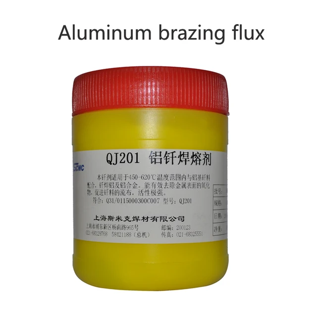 QJ201 Powder Paste Brazing Flux , Copper gas welding flux Silver