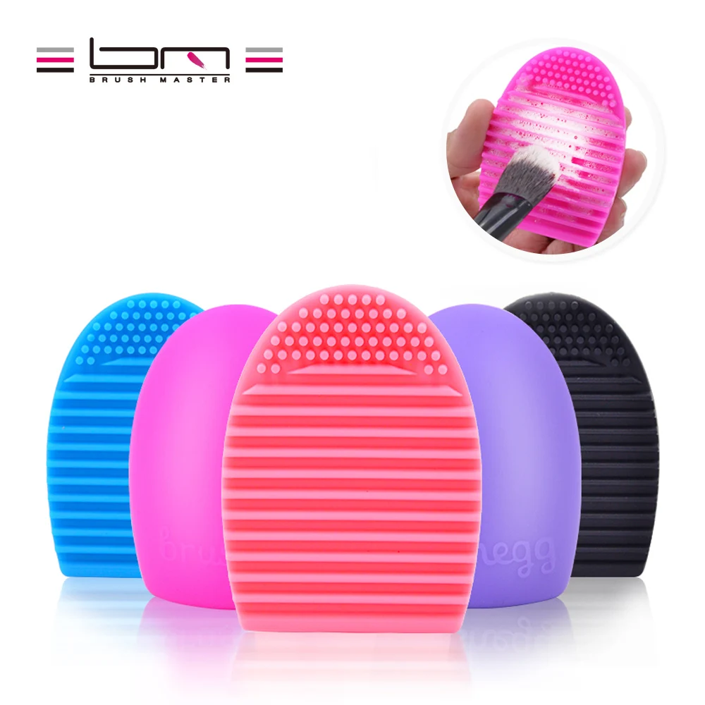 BM Brand Brush Egg for Cleaning Makeup Brushes Silicone Brushegg Finger