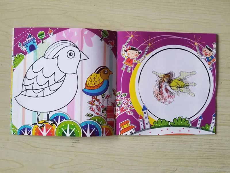22 Pages Birds Style Secret Garden Painting Drawing Kill Time Book Will Moving DIY Children's Puzzle Magic Coloring Book 22 Pages Birds Style Secret Garden Painting Drawing Kill Time Book Will Moving DIY Children's Puzzle Magic Coloring Book