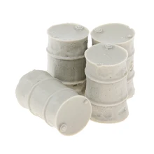 Набор/4 шт 200л 1/35 Смола Неокрашенный Набор Фигурки Солдат Второй мировой войны сценарная масляная Модель "Барабаны" игрушка неокрашенные аксессуары