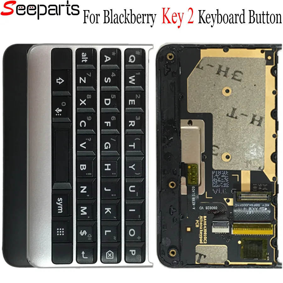 Оригинальная клавиатура для BlackBerry Key two Key2 с гибким кабелем 2 запасные части