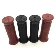 1 пара 7/8 ''резиновые ручки мотоцикла Бар Конец Ручки Универсальный Аксессуары для мотоциклов Ретро Скутер Dirtbike руле 22 мм