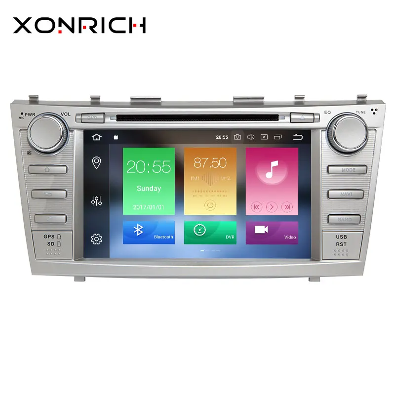 

2 Din Android 8.0 Car DVD GPS Navigation For Toyota Camry 2007 2008 2009 2010 2011 Aurion Head Unit Car Stereo Multimedia Radio