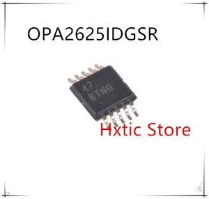 Новинка 10 шт./лот OPA2625IDGSR OPA2625IDGST OPA2625 маркировка BTNQ MSOP-10 IC