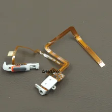 Черный белый разъем для наушников аудио разъем с удерживающим переключателем гибкий ленточный кабель для iPod 5th gen iPod 5th Video 30GB