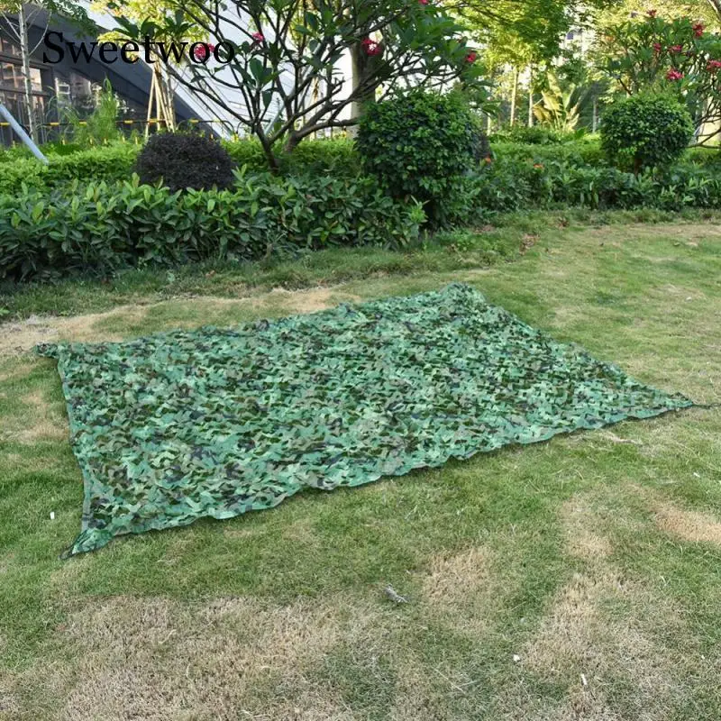 Камуфляжная сетка для кемпинга 2X3M 3X4M 4X5M настраиваемая камуфляжная лесных