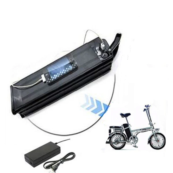 Flash Deal 24v 36v 48v 52v Silver fish Ebike battery 10ah 12ah 15ah 16ah 17ah 19.2ah 20ah for 250w 350w 500w 750w 1000w motor 16