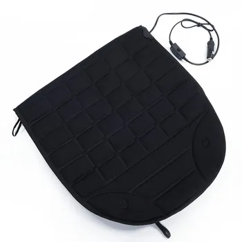 

Heated Car Seat Cover Cushion Car Seat Black Controller Pad 350cm Durable