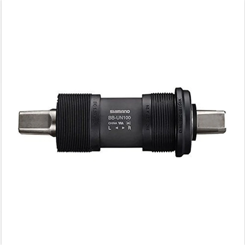

Original Shimano BB-UN100 Bottom Bracket MTB Mountain Bikes and Road Bicycles Axis Component Parts 122.5mm