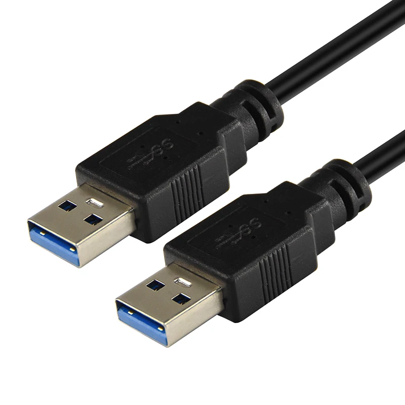 

CABLETIME USB to USB Cable Type A Male to Male USB 3.0 Extension Cable High Speed 5Gbps for Radiator Hard Disk Webcom N198