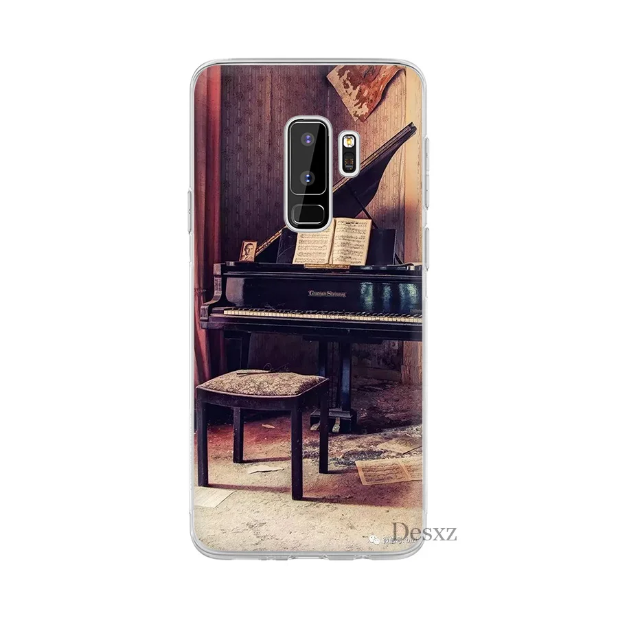 Чехол из ТПУ для Samsung A7 A9 A10 A20 A30 A40 A50 A60 A70 A5 A6 A8 Plus J3 J5 J6 J7 Piano Keys Music lover gift