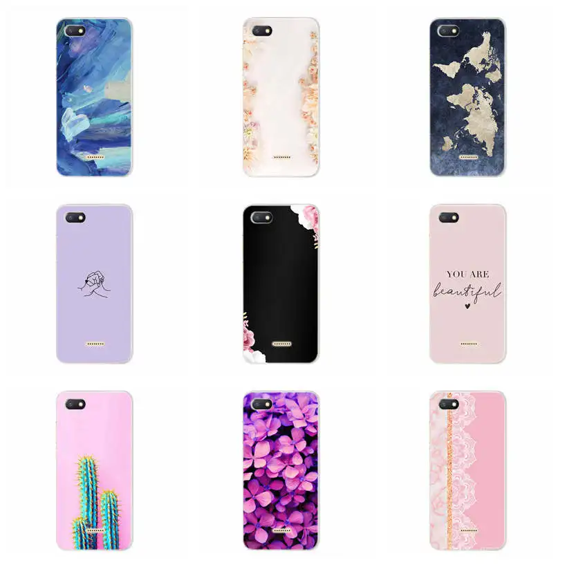 Case for Xiaomi Redmi 6A 4X Note 3 Mi A1 4 Pro 4A 5 6 pro 5A Cover Silicone Phone Tpu Funda Coque E127 |