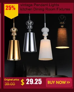 Vintage Industrial Lighting Pendant Lights suspension luminaire American Aisle Lamp dining room kitchen pendant light