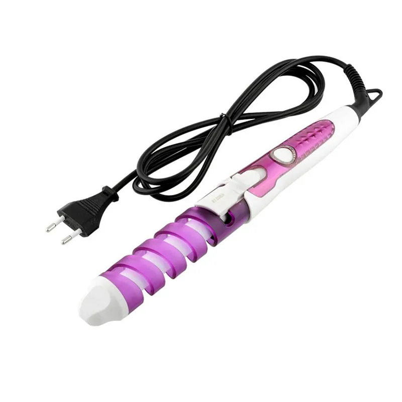 

Hair Curlers Pro Magic Curling Rod Electric Curl Ceramic Spiral Hair Curling Iron Wand Salon Hair Styling Tools Styler