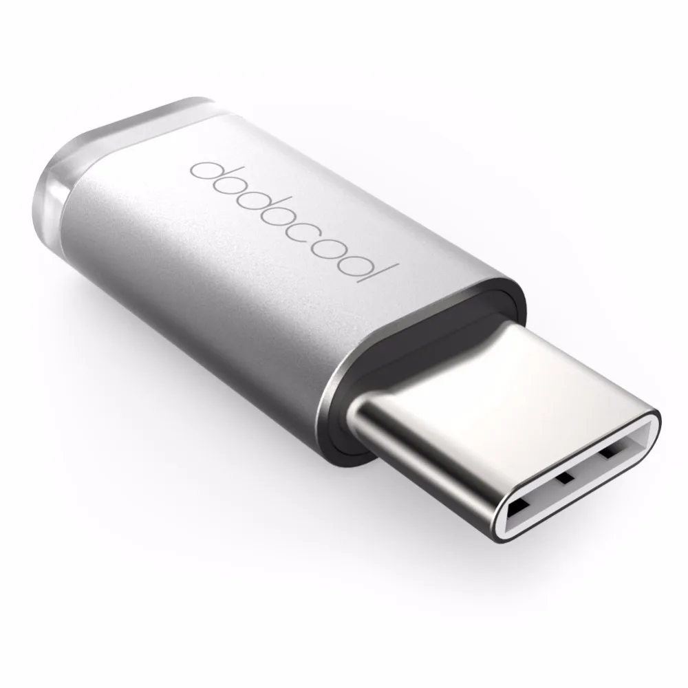 Dodocool usb type C type-C к Micro USB конвертер адаптер USB-C для Xiaomi mi5 4S OnePlus Two 2 Nexus 5X6 P meizu pro 6 P9 Nokia