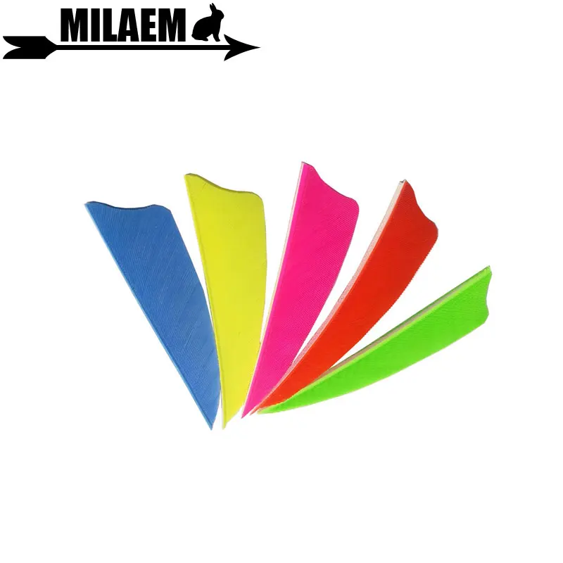

100pcs 3 Inch Archery Turkey Feather Arrow Fletching Right Wing Natural Fletched Hunting Shooting Arrow Accessories
