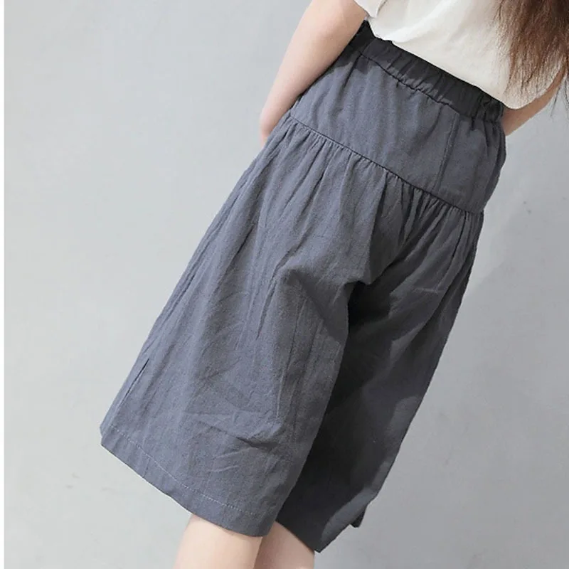 girls wide leg pants