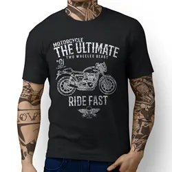 Ultimate Triumph Street Cup Inspired Motorbike Art t-shirt 2019 новая мужская футболка с коротким рукавом