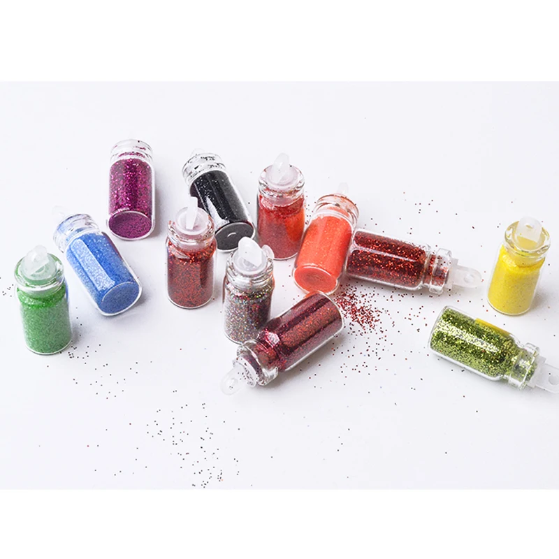 48 botellas/Set juego de decoración de uñas brillo platino pintura uñas arte lento vida divertida 48 botellas/Set juego de decoración de uñas brillo platino pintura uñas arte lento vida divertida