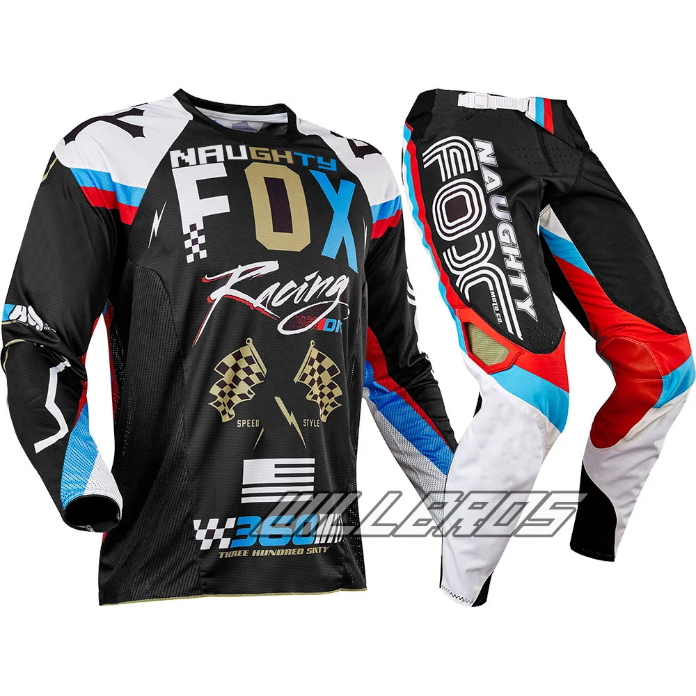 

2017 Motorcycle Driving 360 MX Racing Rohr Jersey & Pant Combo Motocross Gear ATV Dirt Bike Off road Cycling Suit