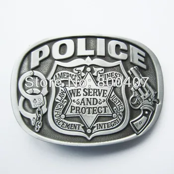 

Retail Distribute Original Police Sign Belt Buckle BUCKLE-WT008AS Free Shipping