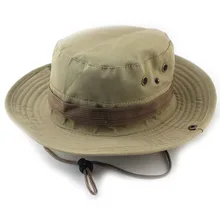 Ведро шляпы открытый джунгли военные камуфляж Боб шляпа Рыбалка кемпинг, барбекю хлопок альпинизма шляпа